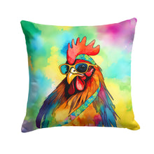 Load image into Gallery viewer, Hippie Animal Rooster Throw Pillow - 14x14 Decorative Pillow – Art for Your Home &amp; Patio