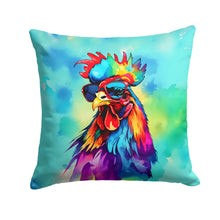 Load image into Gallery viewer, Hippie Animal Rooster Throw Pillow - 14x14 Decorative Pillow – Art for Your Home &amp; Patio