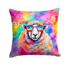 Load image into Gallery viewer, Hippie Animal Sheep Throw Pillow - 14x14 Decorative Pillow – Art for Your Home &amp; Patio