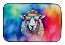 Load image into Gallery viewer, Hippie Animal Sheep Dish Drying Mat