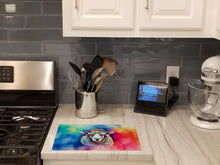 Load image into Gallery viewer, Hippie Animal Sheep Glass Cutting Boards – Durable, Decorative Kitchen Art