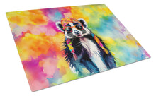 Load image into Gallery viewer, Hippie Animal Skunk Glass Cutting Boards – Durable, Decorative Kitchen Art
