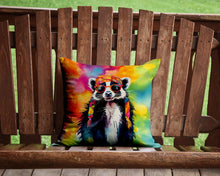 Load image into Gallery viewer, Hippie Animal Skunk Throw Pillow - 14x14 Decorative Pillow – Art for Your Home &amp; Patio