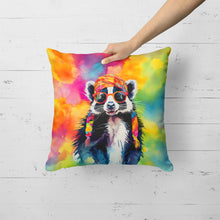 Load image into Gallery viewer, Hippie Animal Skunk Throw Pillow