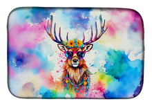 Load image into Gallery viewer, Hippie Animal Stag Deer Dish Drying Mat