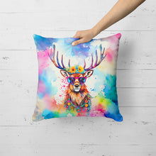 Load image into Gallery viewer, Hippie Animal Stag Deer Throw Pillow