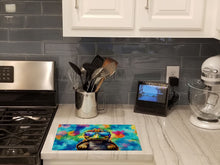 Load image into Gallery viewer, Hippie Animal Tortoise Turtle Glass Cutting Boards – Durable, Decorative Kitchen Art