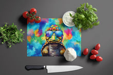 Load image into Gallery viewer, Hippie Animal Tortoise Turtle Glass Cutting Boards – Durable, Decorative Kitchen Art