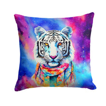 Load image into Gallery viewer, Hippie Animal White Tiger Throw Pillow