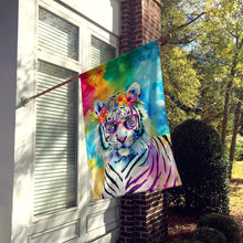 Load image into Gallery viewer, Hippie Animal White Tiger House Flag