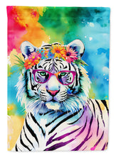 Load image into Gallery viewer, White Tiger Garden Flag - Hippie Aniimals - Animal-Themed Yard Decor