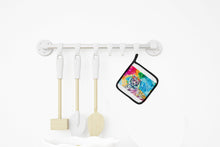 Load image into Gallery viewer, Hippie Animal White Tiger Pot Holders - Set of 2 Decorative Kitchen Helpers | Made in the USA