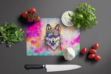 Load image into Gallery viewer, Hippie Animal Wolf Glass Cutting Boards – Durable, Decorative Kitchen Art