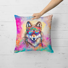 Load image into Gallery viewer, Hippie Animal Wolf Throw Pillow
