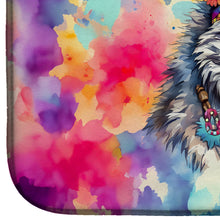 Load image into Gallery viewer, Hippie Animal Wolf Dish Drying Mat