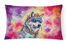 Load image into Gallery viewer, Hippie Animal Wolf Throw Pillow