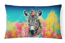 Load image into Gallery viewer, Hippie Animal Zebra Throw Pillow