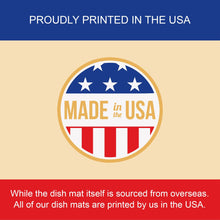 Load image into Gallery viewer, Hippie Animal Zebra Dish Drying Mat