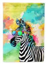 Load image into Gallery viewer, Zebra Garden Flag - Hippie Aniimals - Animal-Themed Yard Decor