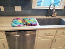 Load image into Gallery viewer, Hippie Animal Zebra Dish Drying Mat