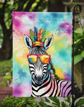 Load image into Gallery viewer, Zebra Garden Flag - Hippie Aniimals - Animal-Themed Yard Decor