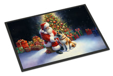 Load image into Gallery viewer, Akita and Santa Claus Doormat