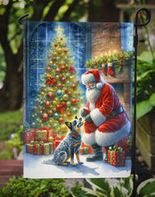 Load image into Gallery viewer, Australian Cattle Dog with Santa Garden Flag – Christmas Dog Yard Decor