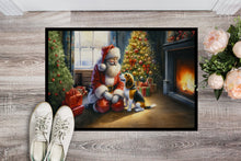 Load image into Gallery viewer, Beagle and Santa Claus Doormat