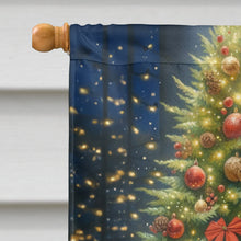 Load image into Gallery viewer, Belgian Malinois and Santa Claus House Flag