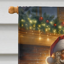 Load image into Gallery viewer, Belgian Tervuren and Santa Claus House Flag