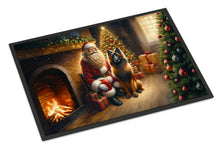 Load image into Gallery viewer, Belgian Tervuren and Santa Claus Doormat-24x36 Indoor / Outdoor Rug | Made in USA