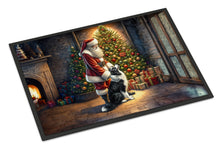 Load image into Gallery viewer, Border Collie and Santa Claus Doormat