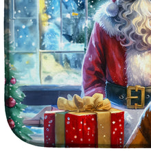 Load image into Gallery viewer, Boxer and Santa Claus Dish Drying Mat