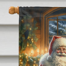 Load image into Gallery viewer, Boxer and Santa Claus House Flag