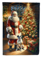 Load image into Gallery viewer, Boxer with Santa Garden Flag – Christmas Dog Yard Decor