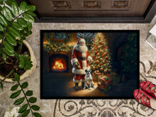 Load image into Gallery viewer, Boxer and Santa Claus Doormat - 18X27 Indoor / Outdoor Rug | Made in USA