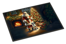 Load image into Gallery viewer, Boxer and Santa Claus Doormat - 18X27 Indoor / Outdoor Rug | Made in USA