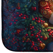 Load image into Gallery viewer, Brussels Griffon and Santa Claus Dish Drying Mat