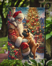 Load image into Gallery viewer, Brussels Griffon with Santa Garden Flag – Christmas Dog Yard Decor