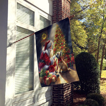Load image into Gallery viewer, Cairn Terrier and Santa Claus House Flag
