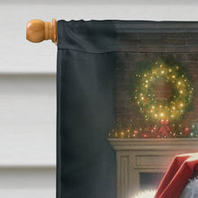 Load image into Gallery viewer, Cairn Terrier and Santa Claus House Flag