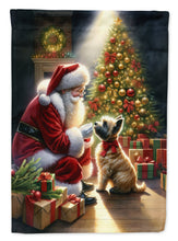 Load image into Gallery viewer, Cairn Terrier with Santa Garden Flag – Christmas Dog Yard Decor