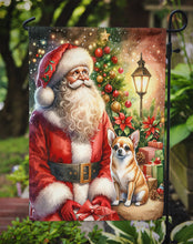 Load image into Gallery viewer, Chihuahua with Santa Garden Flag – Christmas Dog Yard Decor