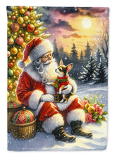 Load image into Gallery viewer, Chihuahua with Santa Garden Flag – Christmas Dog Yard Decor