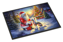 Load image into Gallery viewer, Chinese Crested and Santa Claus Doormat-24x36 Indoor / Outdoor Rug | Made in USA
