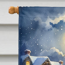 Load image into Gallery viewer, Chow Chow and Santa Claus House Flag