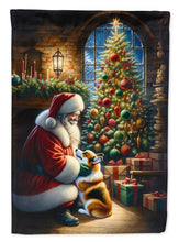 Load image into Gallery viewer, Corgi and Santa Claus House Flag