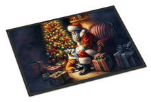 Load image into Gallery viewer, Corgi and Santa Claus Doormat - 18X27 Indoor / Outdoor Rug | Made in USA
