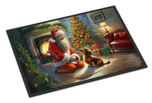 Load image into Gallery viewer, Dachshund and Santa Claus Doormat-24x36 Indoor / Outdoor Rug | Made in USA