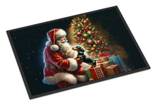Load image into Gallery viewer, Dachshund and Santa Claus Doormat-24x36 Indoor / Outdoor Rug | Made in USA